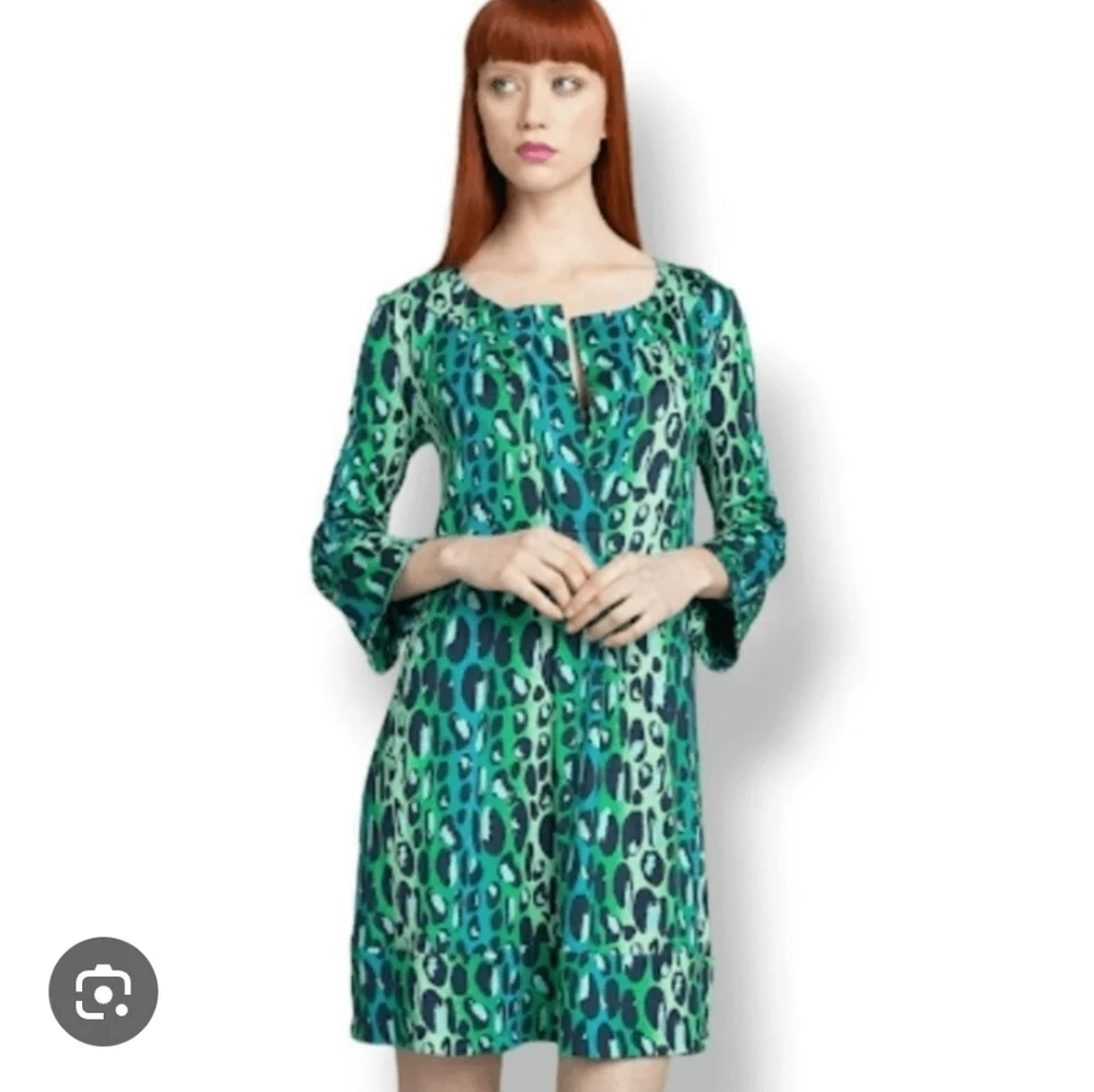Diane Von Furstenberg Silk Mini Dress Size 2 - Picture 1 of 6